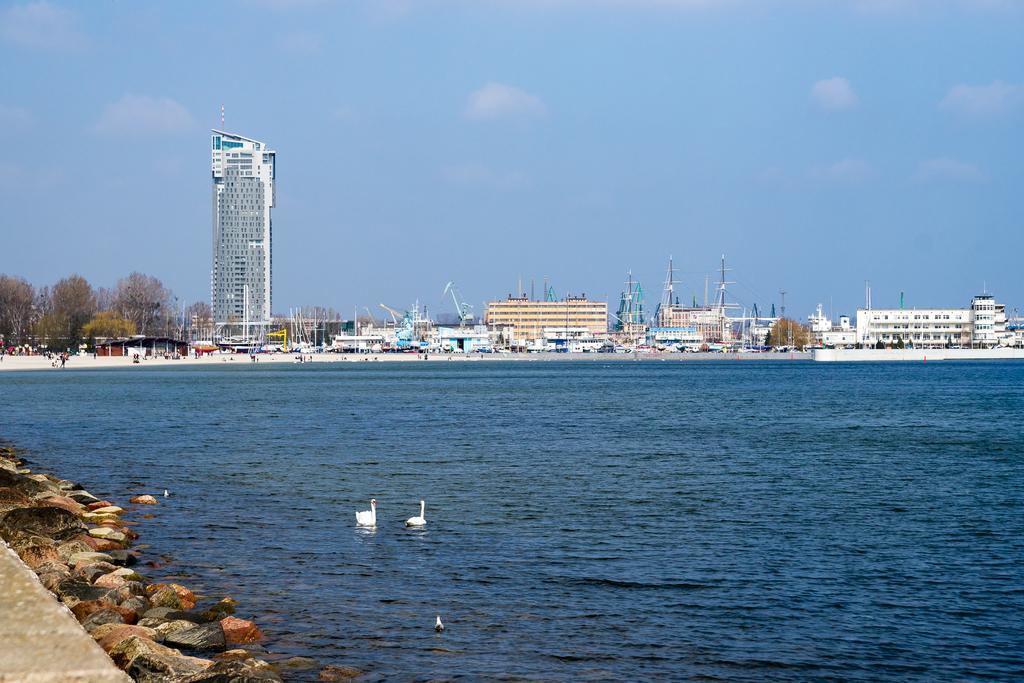 Glob Apartament Sea Towers Gdynia Ruang foto